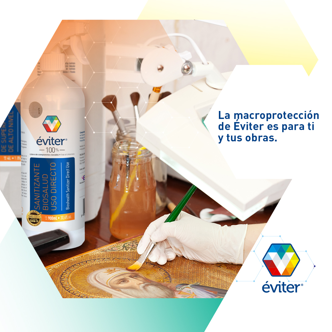 EviterMX's tweet image. Sabías que los patógenos presentes en los bienes culturales degradan los materiales de las obras y ponen en riesgo la salud de quien manipula los objetos?

Protégete con productos #Eviter

Conoce más aquí: bit.ly/3Fp85aN

O contáctanos: socialmenteresponsable@eviter.com