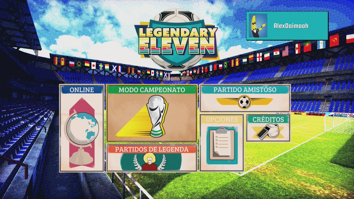 AlexDaimaoh's tweet photo. Hoy hacemos noche de #Futbol... 
Probamos un rato el #LegendaryEleven, un juego de futbol arcade, y después le damos hasta q el cuerpo aguante al #eFootball.
Sobre las 22hs 🇪🇸 en https://t.co/mUjOVmql5m https://t.co/LDReHNNPcc