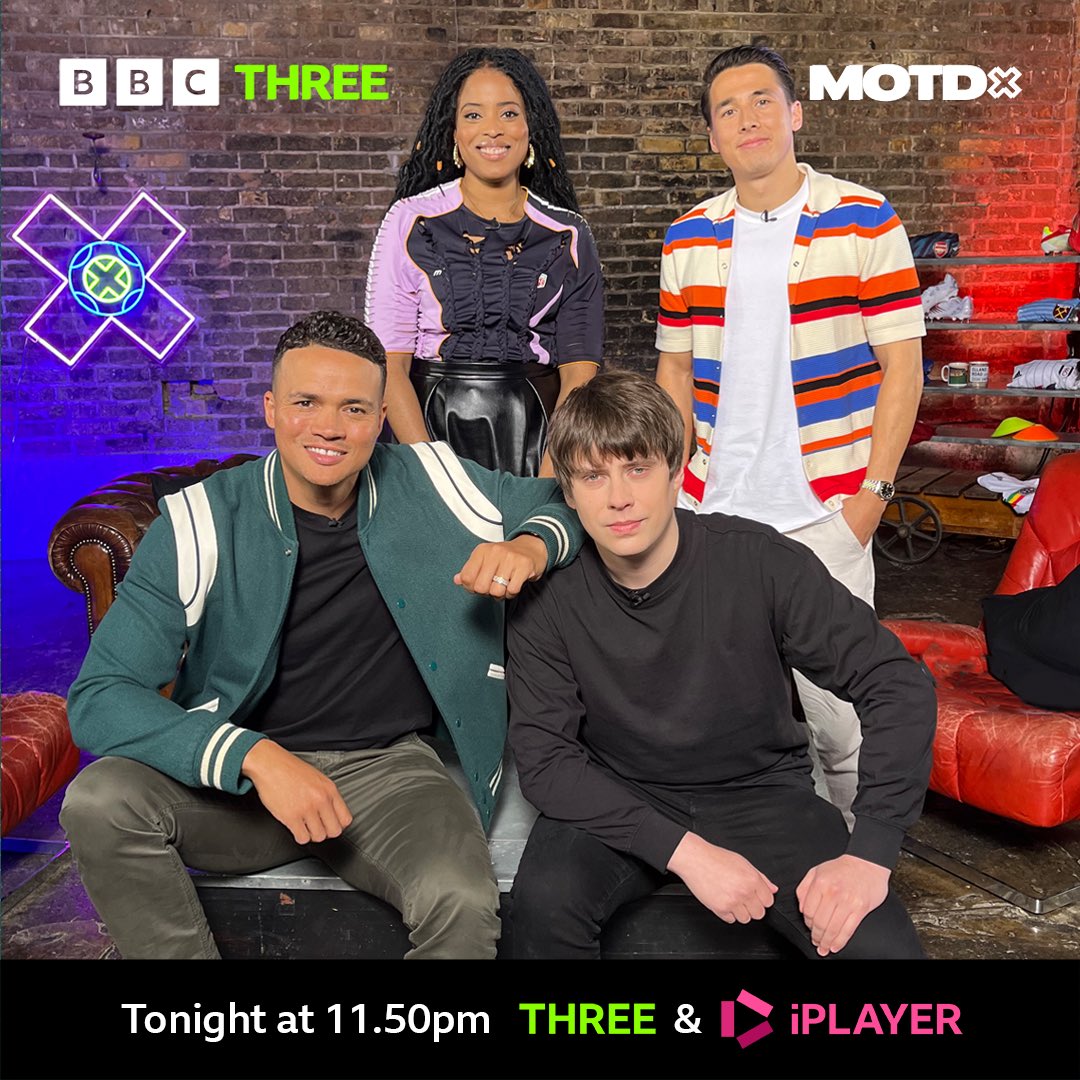 Jakebugg's tweet photo. I’m on #MOTDX tonight at 11:50pm on BBC Three and BBC iPlayer. Tune in. @BBCMOTD https://t.co/IEi18uvpL0