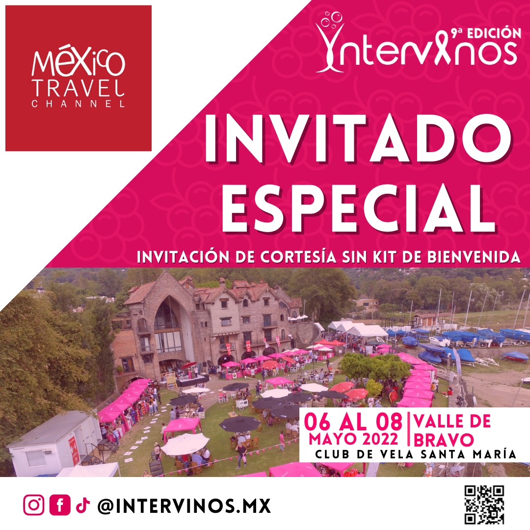 MexicoTravelCh's tweet photo. ¡No te pierdas el noveno festival de vino y gastronomía #Intervinos en Valle de Bravo!
Disfruta este gran evento con tu familia este fin de semana, con una de las 5 cortesías dobles que tenemos para ti 🎉
En nuestro Facebook estaremos compartiendo la dinámica para obtenerlos🎟️ https://t.co/AXSyLYWSVP