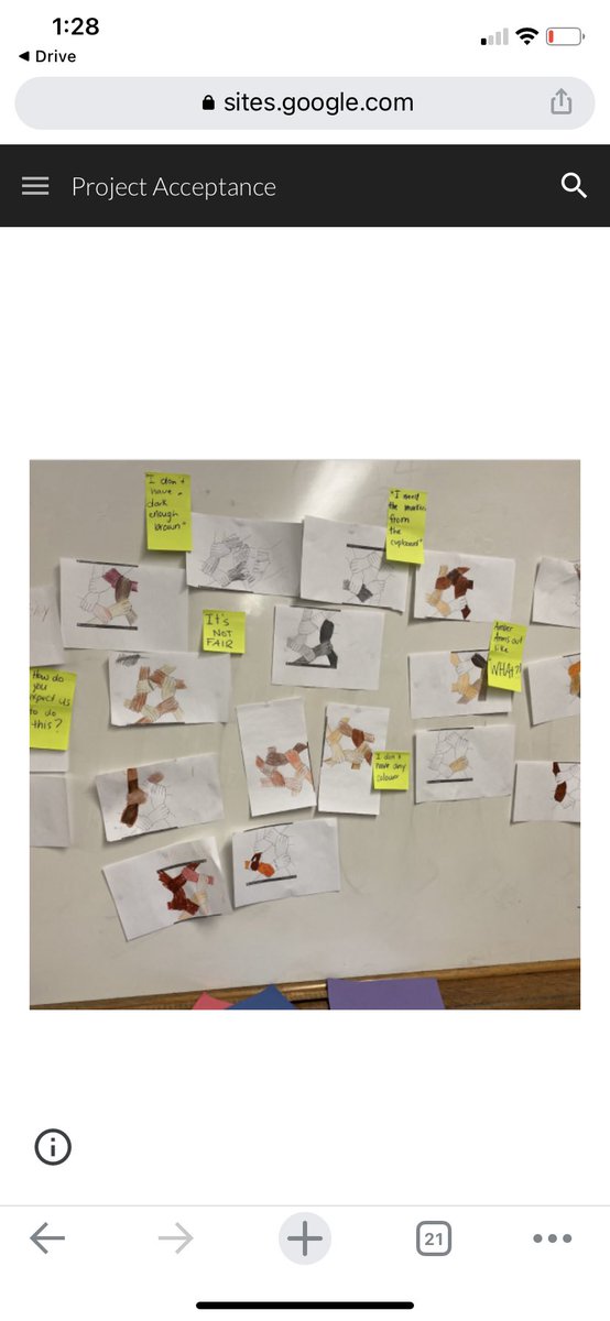 zanatta_mrs's tweet photo. After two months of hard work, #projectacceptance is starting to take shape. Our research is mostly done and the equity, financial and survey groups are organizing their findings. Here is a sneak peak at a student created website! More to come! @SchoolPlymouth https://t.co/rcvdvjfqYj