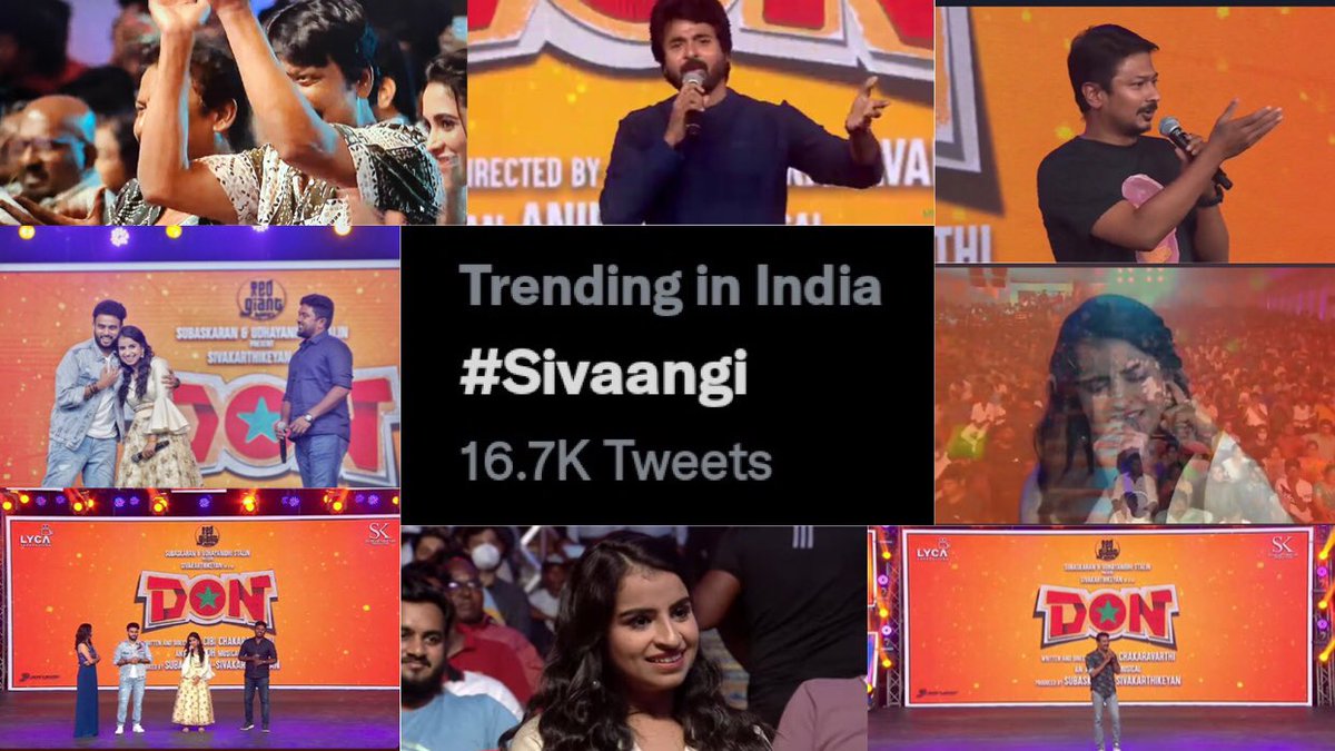 06.05.2022 🌟❤️🧿

Her debut movie’s trailer launch event 

Sivaangi’s presence in the trailer & she getting all emotional by seeing it 

Her song Muttumuttu 2 released 

SJ Surya sir voluntarily asking her to sing 

Her 1st stage talk in an event like this 

#Sivaangi