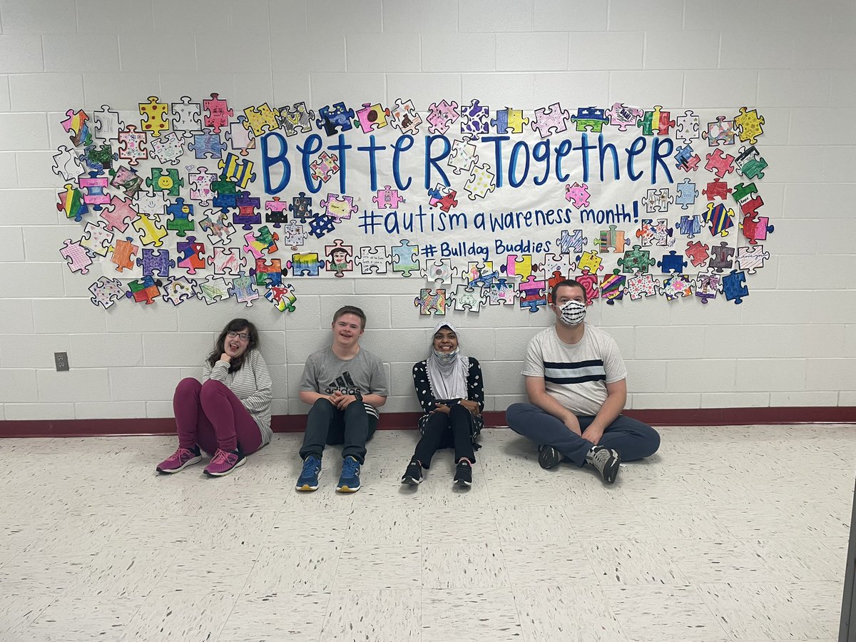 Love our banner from last month’s autism awareness and acceptance project #BetterTogether