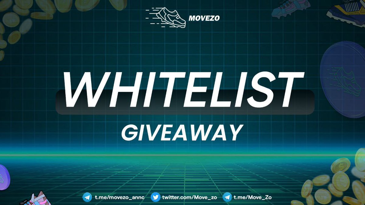 Move_zo's tweet image. MoveZo - Inspiring you to lead Healthy Lifestyle.

✧ MoveZo Whitelisting Giveaway is Now Closed.

⚡ Whitelisted Address are being added.
✧ Check if You've won the Whitelist.

⚠️Only Visit our Socials from Our Website MoveZo.xyz. Our Pre-Sale is Not yet Live!