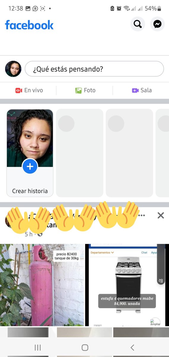 ISYesiJ's tweet photo. A alguien más le esta fallando la app de Facebook? No me carga ni actualiza el feed https://t.co/6Cl7yVdHBH