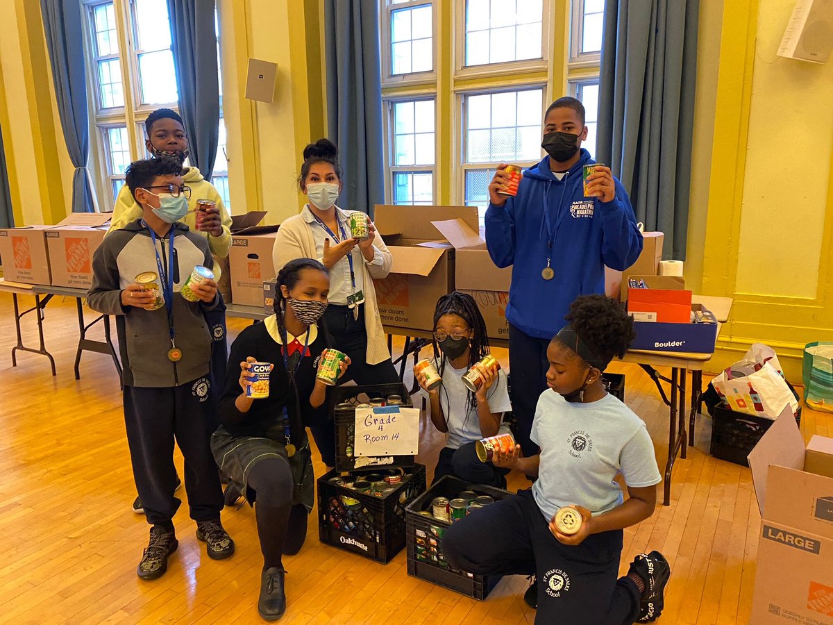 AOPS_Schools's tweet photo. 1/5 For over 35 years, @NDSCFP has hosted the Lenten food drive as a way to help fulfill the season’s call to almsgiving.  Schools throughout the Archdiocese of Philadelphia have been partners in this vital program over the years. https://t.co/n217C2POTA