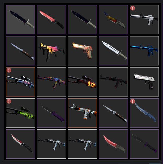 25 Skins, 25 Winners. RT & Follow to enter. First winners in the next hour.