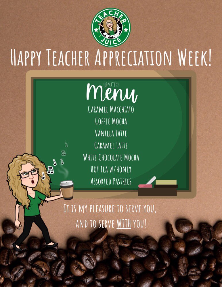 VirtuallyVargas's tweet photo. Mrs. Morse, @SPRINGHIGHLIONS Instructional Specialist, showed our science teachers how appreciated they are by becoming their personal @Starbucks barista for the day! 🧬 🧪 ☕️ https://t.co/S08DjoyivQ