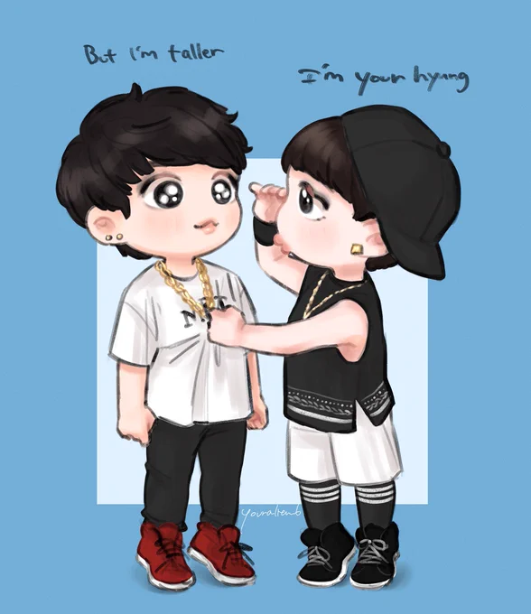 🐰🐥
#JIMIN #Jungkook #btsfanart 