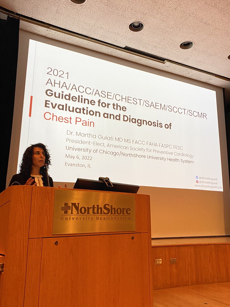 HeartOTXHeartMD's tweet photo. Wow!
THE @DrMarthaGulati did it again!
What a tremendous @NorthShoreWeb @UChicagoMed @UCNSCards #IMED GR’s this morning. Too much good info, so I’ll tell the tale in a short pictorial 🧵! #ChestPainGuidelines https://t.co/tKYYrizvQ1