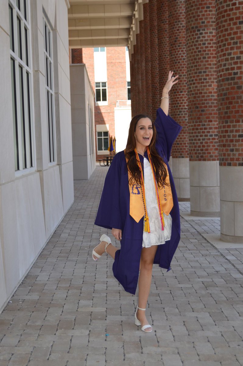 3greer's tweet photo. Can’t believe this is happening today. So proud of Kay and can’t wait to see what God has in store for you. We love you!! #tntechgrad  #WingsUp https://t.co/kbKFfkrqPL