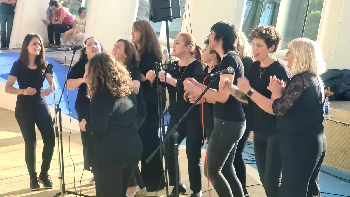 iriadelrio's tweet photo. Mucho telento en el concierto del Coro Rivas Gospel Voices de la @Escuelacoral #PasionPorCantar https://t.co/BKWJOf7s3p
