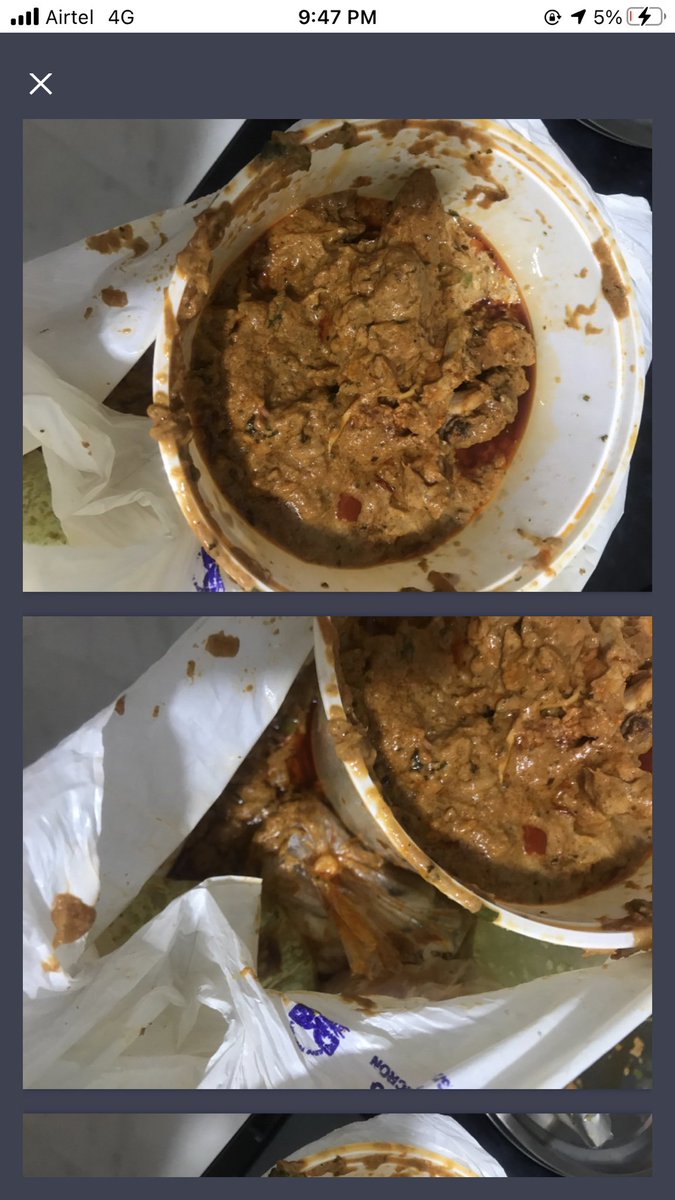 myglossyaffair's tweet photo. @swiggy_in
You understand what delivering non veg means?
Disgusting on your part. You won't long like this, Mark my words!! Boycotting @swiggy_in
@zomato IN totally!!
#bewarepeople #avoidswiggy #boycottswiggy #cheapswiggycustomercare https://t.co/mtHr7BezhH