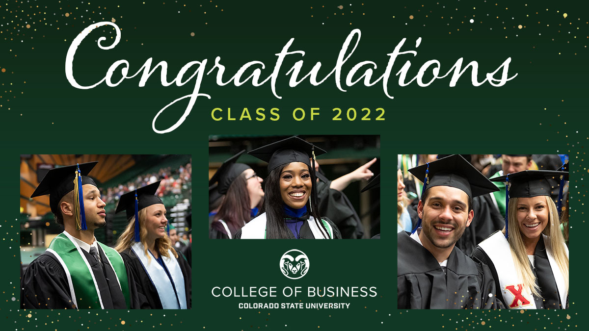 CSUCollegeOfBiz's tweet photo. Your years of hard work and determination have finally paid off! We couldn’t be prouder to watch you use #BusinessForABetterWorld to make a difference. 🐏💚💛
#RamGrad and #CSUClassOf2022 #BizRamGrad https://t.co/gpsKKgrerO