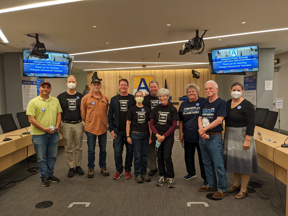 BartlettAstro's tweet photo. Thank you @APSVaSchoolBd for listening last night to all the requests to re-open @APSVirginia #Planetarium, #ArlingtonVA is eager to learn #STEAM under the dome
@APS_STEM @APSArts @APSscience #STEMeducation #scicomm @ARL_Arts #APSbudget https://t.co/yvrnlkPiEL