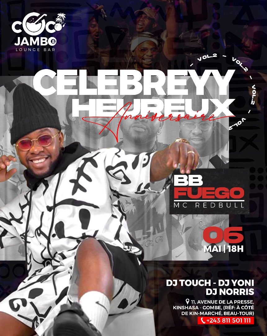 placidelengs's tweet photo. Mc Redbull BDay🎂 c’est le Celebreyyy ce soir au Coco Jambo 🔥🔥🔥 https://t.co/bKEUKXf0yR