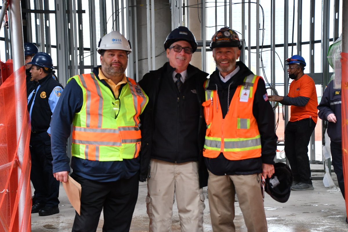 TritonConstruct's tweet photo. Triton Construction Company is proud to host Mayor Adams and the NYC Department of Buildings at 101 Lincoln Ave in the Bronx to close DOB’s annual Safety Week.
#SafetyWeek2022 #101Lincoln #ConstructionManagement #TritonConstructionCompany #TritonExcellence #GeneralBuilders #NY https://t.co/03WDsOYPqg