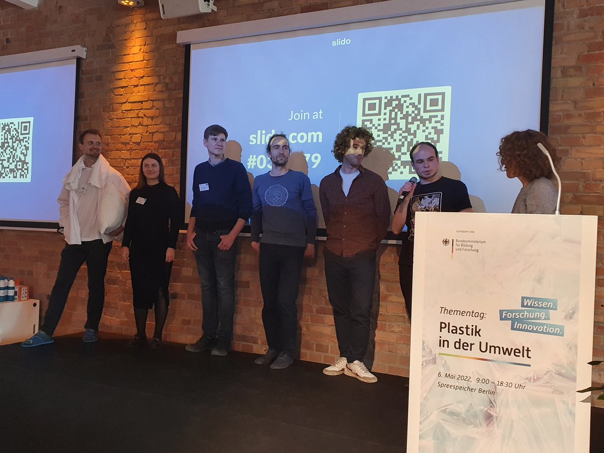 plastik_umwelt's tweet photo. Vielen Dank an alle Mitwirkenden des heutigen Thementages #PlastikinderUmwelt. Es war ein gelungenes Programm! 
@BMBF_Bund @TUBerlin @PolysecureTBS @kieluni 
#Plastik #Mikroplastik #Kunststoffe #Plastikmüll https://t.co/TsbcX31Iio