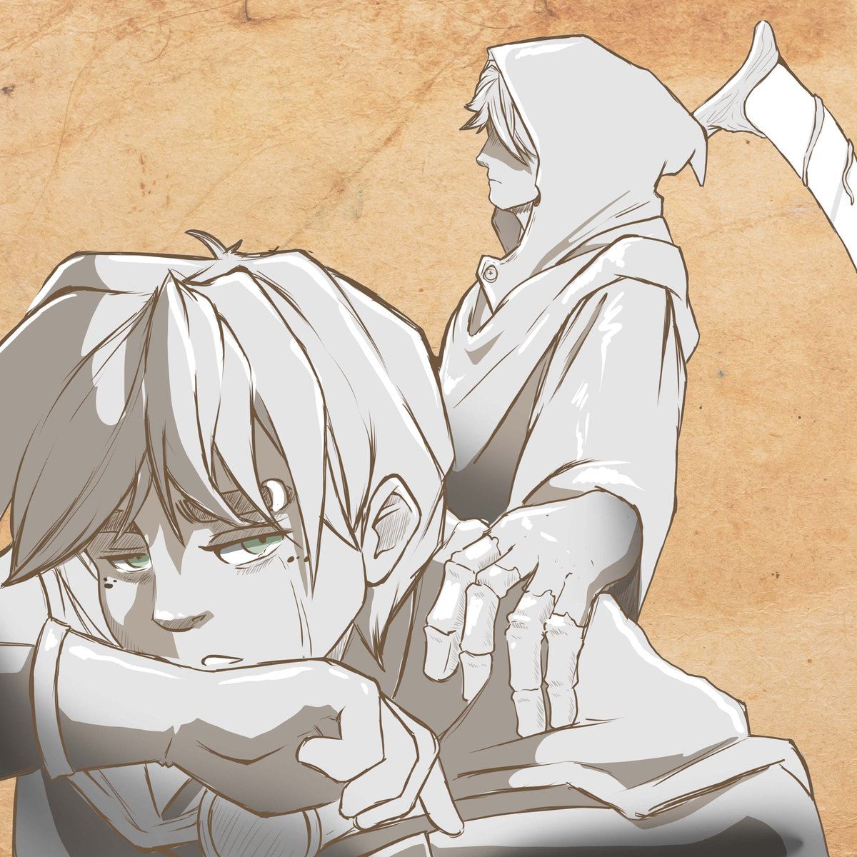 This beautiful sketch done live by Bobby on our TalkARTive Wednesday show of a heart-wrenching moment from our campaign finale.
#art #ArtistOnTwitter #Artists #dnd5e #DnDcharacter #carefulcantrip #digitalart #draw #twitch #Campaign #family #artistsoninstagram #fantasy #fantasyart