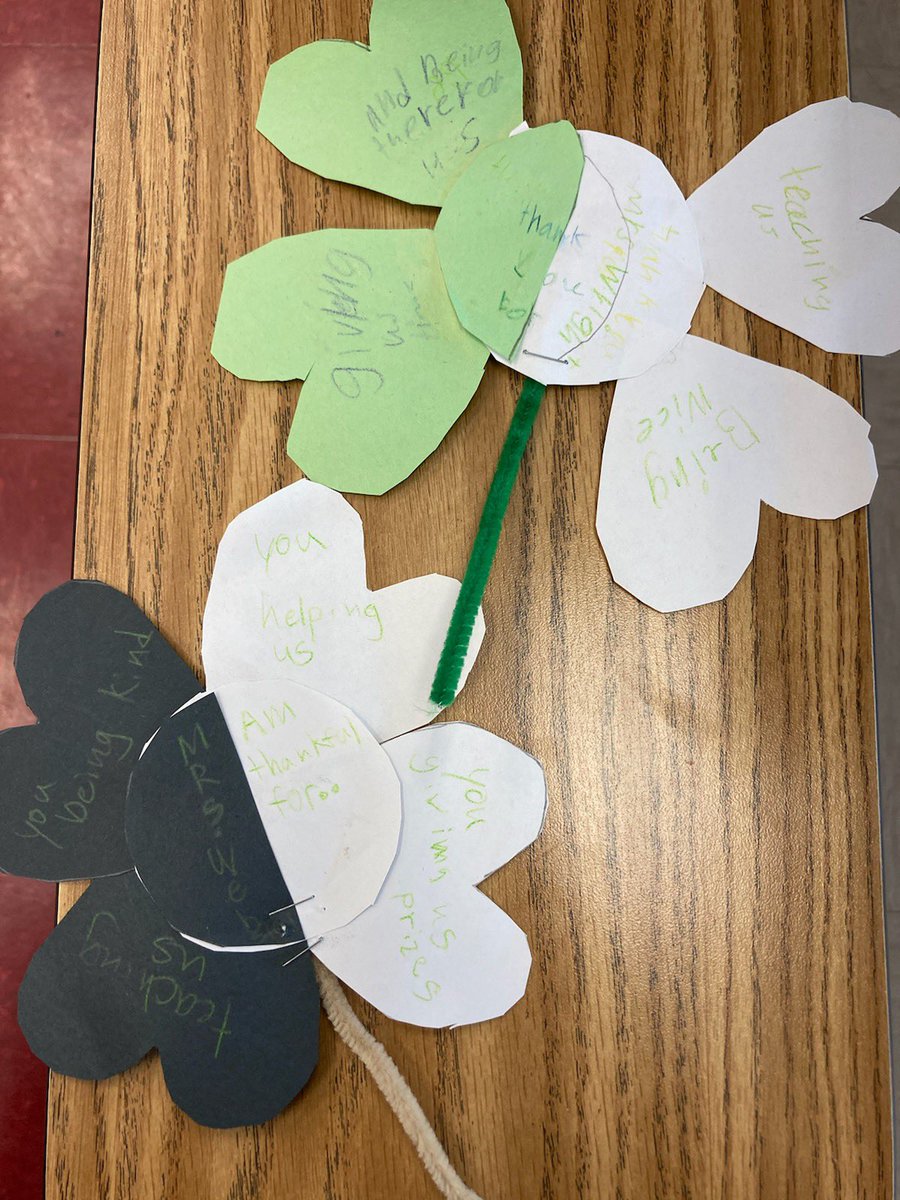 WeatherfdPASAR's tweet photo. Happy Teacher Appreciation Week! Weatherford students showed their appreciation by making flowers with messages for their thankfulness for all the staff does! Also, we celebrated Cinco De Mayo with several rounds of Bingo! https://t.co/AIMXIsYDaq