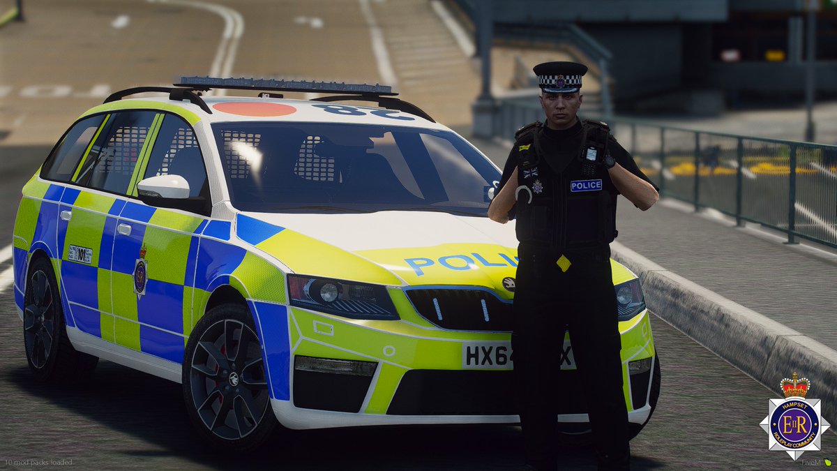 HRPC_4787DX's tweet photo. Following my recent promotion to Assistant Chief Constable, I have managed to escape the office for a while to go out on shift with our Response &amp; Patrol team covering the county this evening. 

#fictional #OneTeam @HampsetRPC https://t.co/N5ZFBPZccm