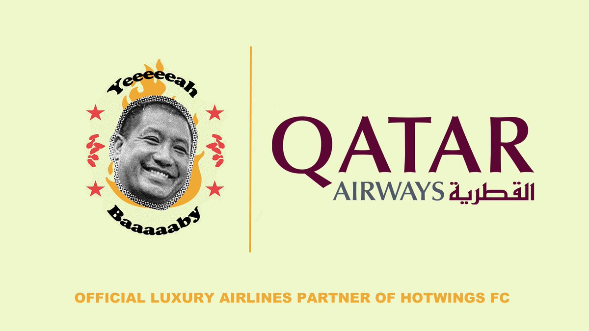 HotWingsFC's tweet photo. 🫱🏽‍🫲🏾 Welcome to our new partner. Now serving Hot Wings in the cabin. ✈️🍗 #yeahbaby https://t.co/RtIGOEb3ZQ