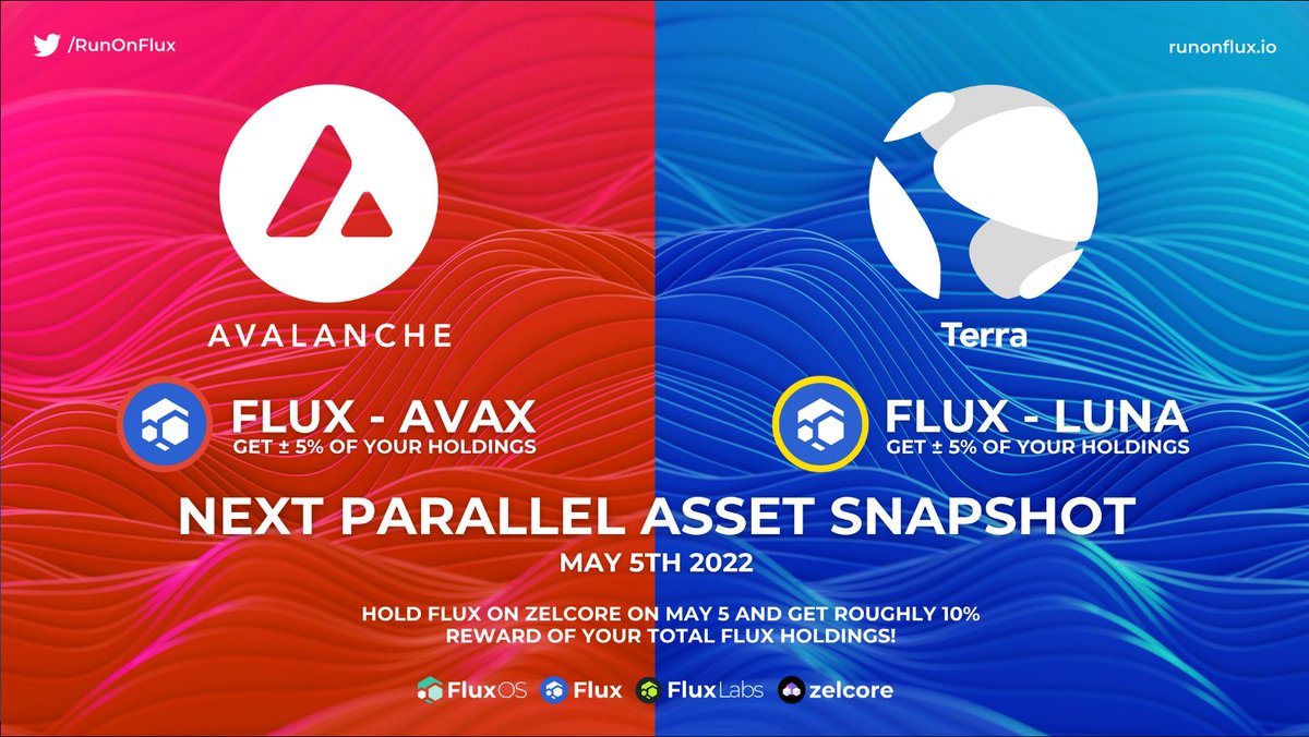 Antreas_4's tweet photo. 💡 Check out how much $Flux tokens you are owed from yesterday's snapshot:

-For #AVAX chain: 
https://t.co/XGrIYwa0NR"YOUR_FLUX_ADDRESS"

-For #Luna chain: https://t.co/0OlrFBZmrH"YOUR_FLUX_ADDRESS"

⚠️ Just replace the text on the end of the link with your #zelcore address. https://t.co/Kvop3Ikk6e
