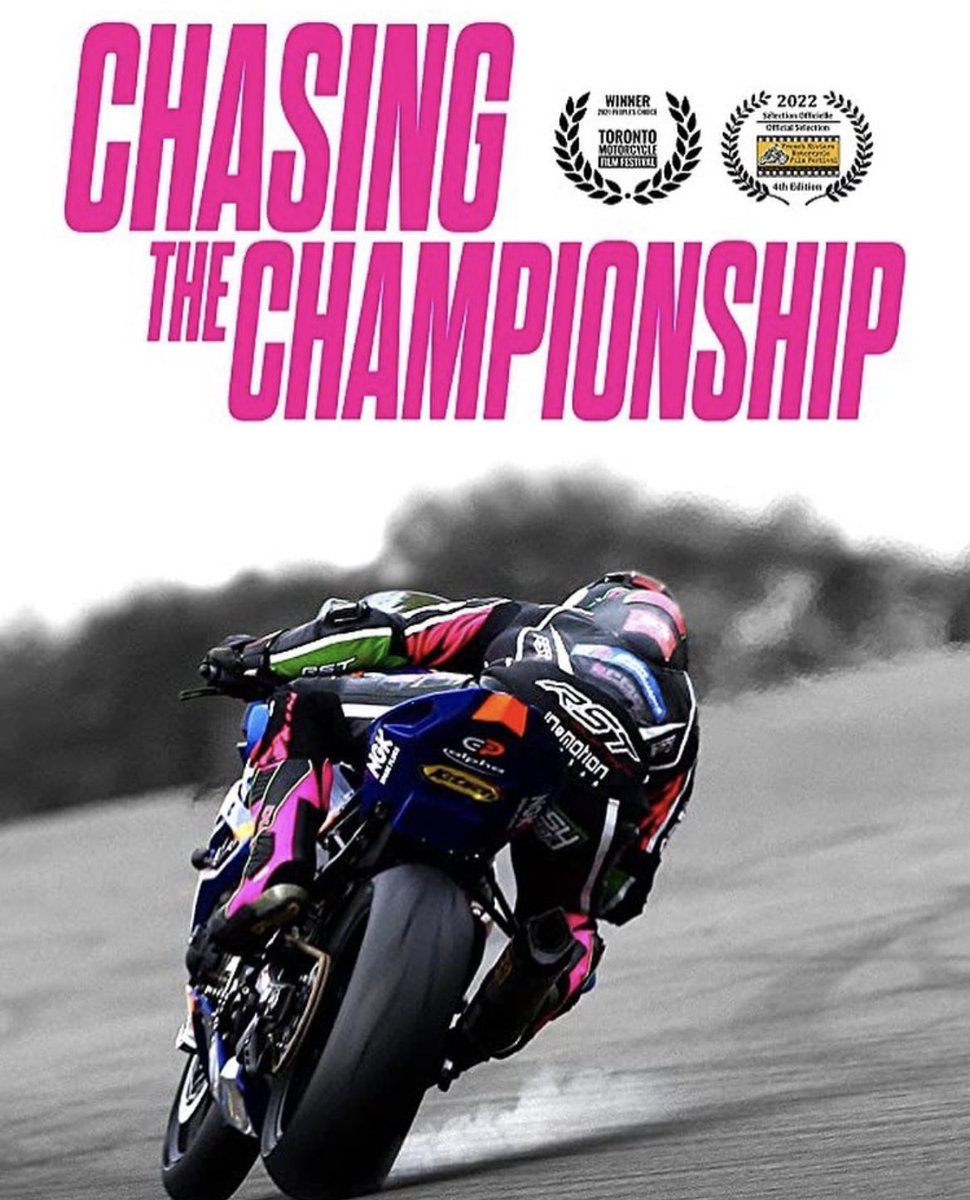 motorbikepod's tweet photo. 🎬OUT NOW🎬
The film documenting @chrissyrouse championship win in 2020 is now available to watch on Amazon Video!📺
If you watch it, please give a review and show us on your stories!🔥📲
Search ‘Chasing the Championship’ on Amazon Video or click below
https://t.co/sBevxURa3n https://t.co/Bj5aqItrLU