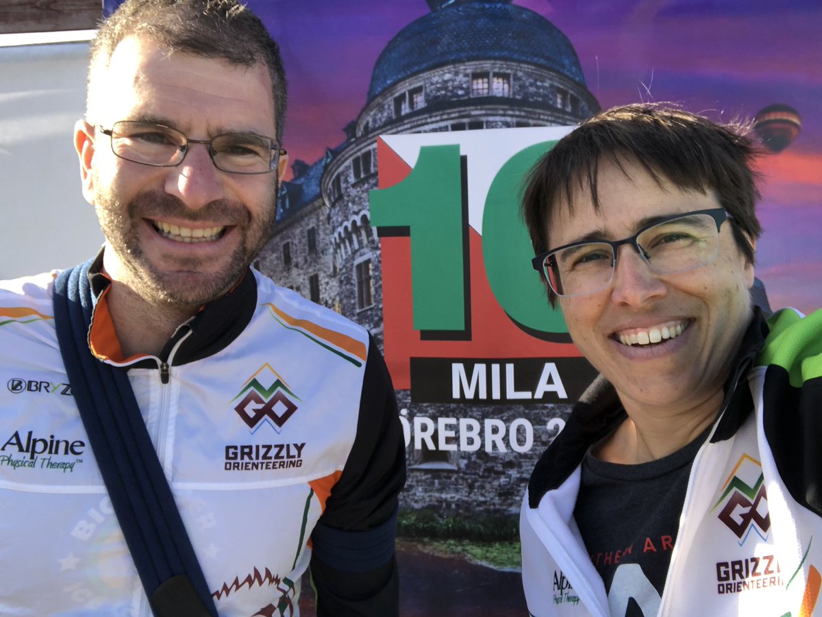 Boris and Cristina are at the arena and ready to bring you English language commentary. We can’t wait to see you all tomorrow! #10mila2022 #10mila #orienteering