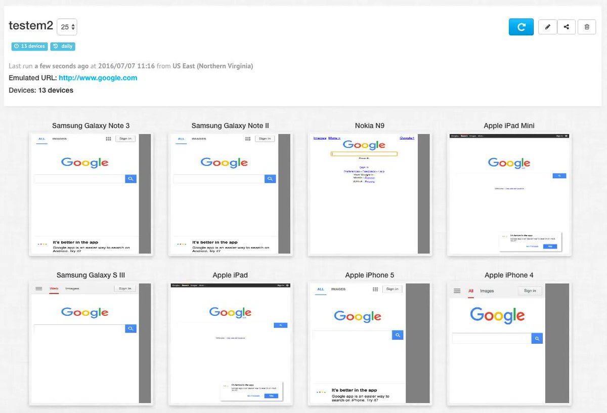 LoadFocus's tweet photo. Mobile Emulation for Websites from the Cloud. Discover rendering issues before your users do.

https://t.co/jthqhuQFIU

#web #mobile #testautomation #testingtools #testing #softwaretester #test https://t.co/AMECOiTRpa