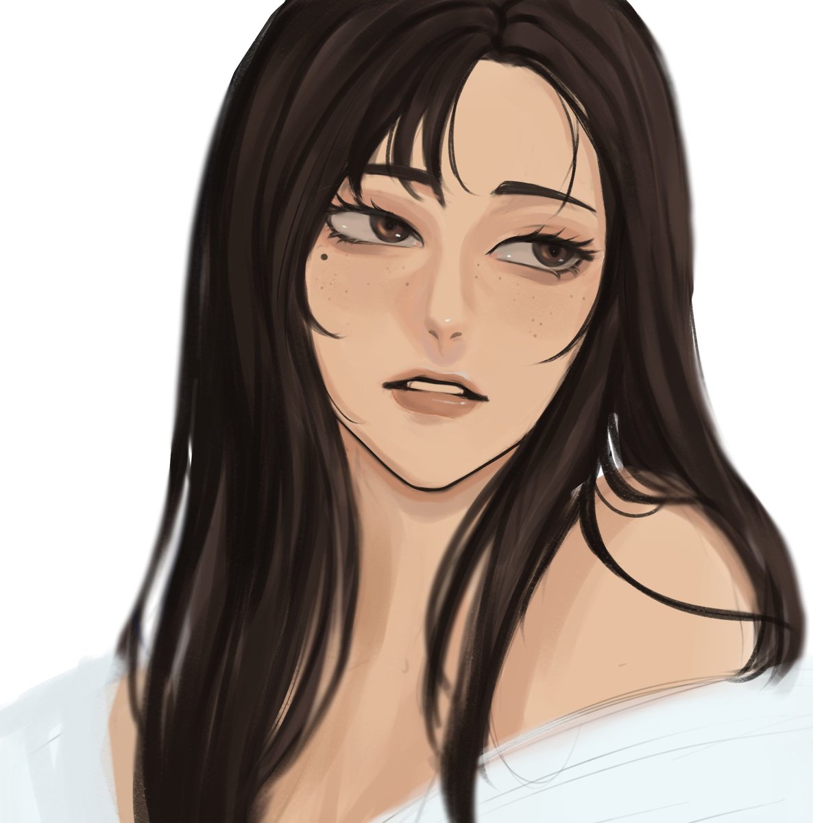 aeieiri's tweet photo. i love drawing her face 😔 https://t.co/Wk28cNwmXu