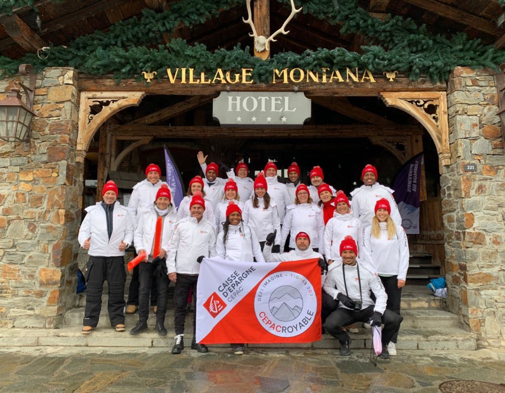 CE_CEPAC's tweet photo. #DEFIMAGINE2024 🤸 | Notre Team #CEPACROYABLE est arrivée à @TignesOfficiel et est prête pour un week-end de compétition sportive à l’occasion de la 2ème édition du défi @GroupeBPCE 🔥 Tous derrière la @CE_CEPAC 🚀 https://t.co/hEBBt4cegZ