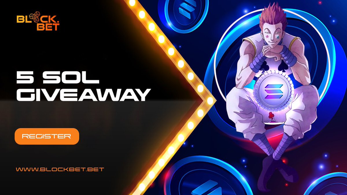 BlockBet_'s tweet photo. 🎉 GIVEAWAY 🎉 

Prizes: 5 $SOL ($500) 

How to win:🏆

1⃣Follow @BlockBet_
2⃣LIKE and RT
3⃣Tag 3 Friends
4⃣Enter Instagram giveaway 
(https://t.co/IMabKgG9y6) 

#BlockBet #NFTGiveaway #Giveaway https://t.co/A5wuMyEUmk