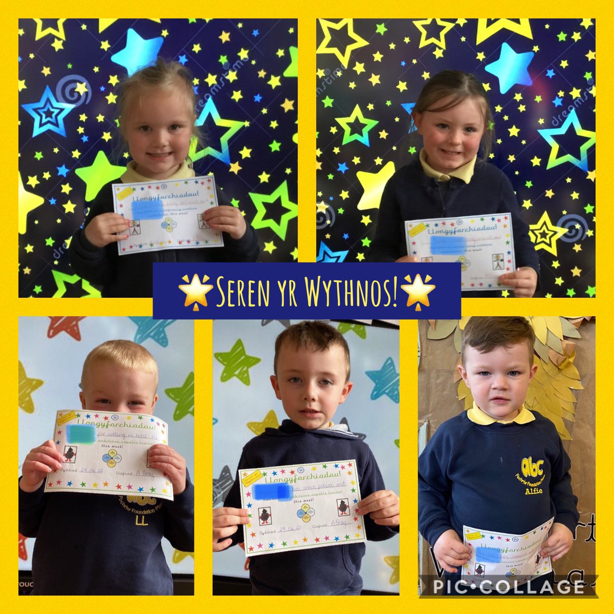 Llongyfarchiadau bawb! 🌟🎉 #balch #bendigedig #ourlatestwinners