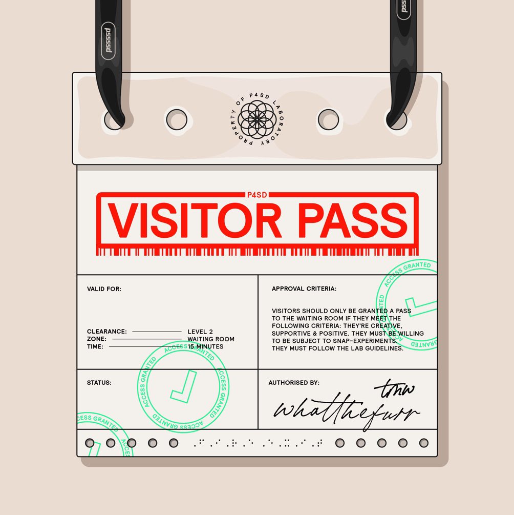 steri_eth's tweet photo. Hyped for my slot in a bit, Hope to meet some homies in there!! @ThePossessedNFT #PssssD #NFTs #NFTCommunity #VisitorsPass #hyperNFT https://t.co/K2X6ccWiJW