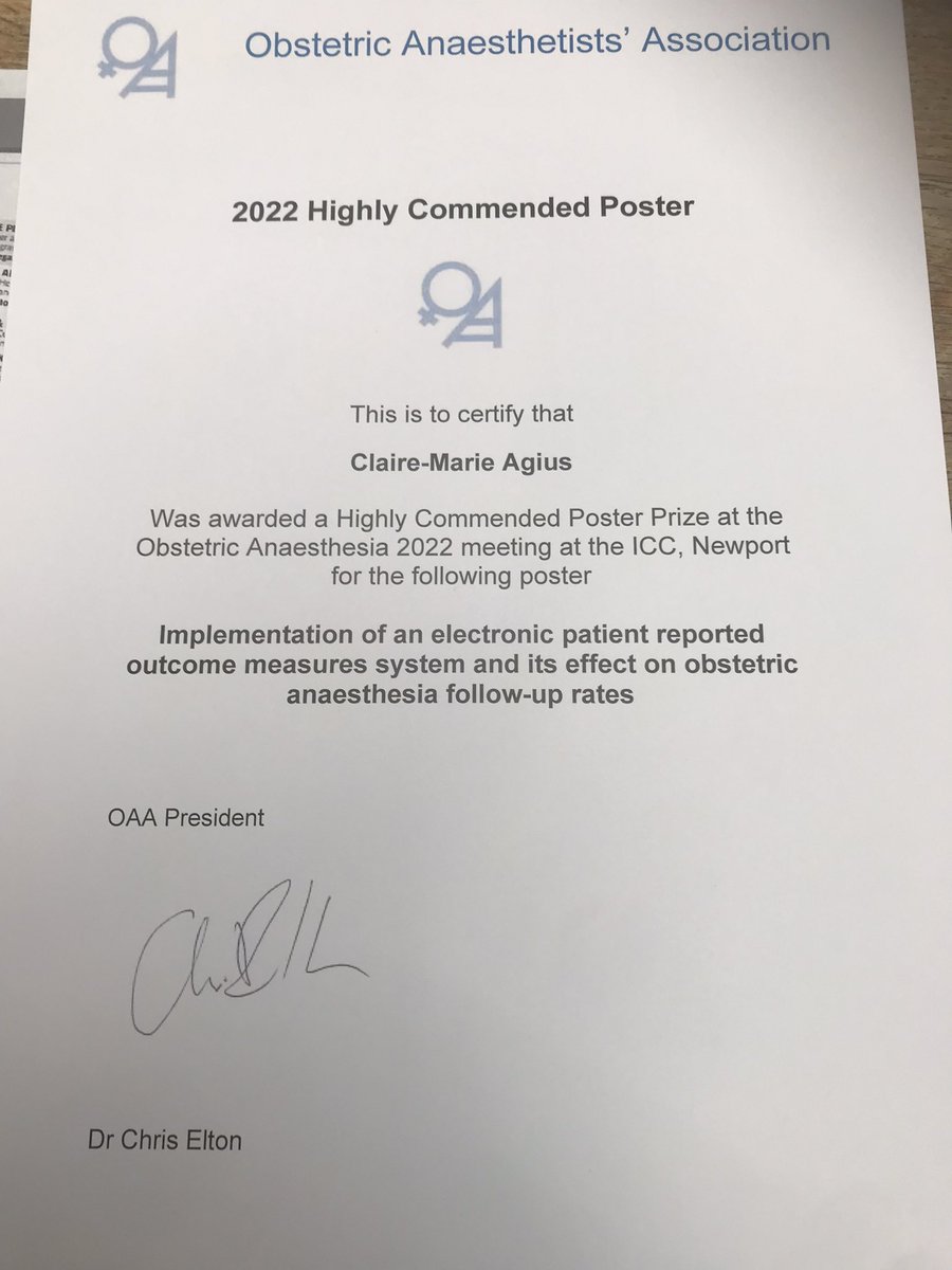 Claire-Marie Agius (@claireamc22) on Twitter photo Chuffed and humbled in equal measure <a href="/OAAinfo/">OAA</a> @oaa2022 <a href="/NewcastleHosps/">Newcastle Hospitals</a> <a href="/NUSGRARVI/">N U S G R A @ R V I</a> #standingontheshouldersofgiants Chuffed and humbled in equal measure <a href="/OAAinfo/">OAA</a> @oaa2022 <a href="/NewcastleHosps/">Newcastle Hospitals</a> <a href="/NUSGRARVI/">N U S G R A @ R V I</a> #standingontheshouldersofgiants