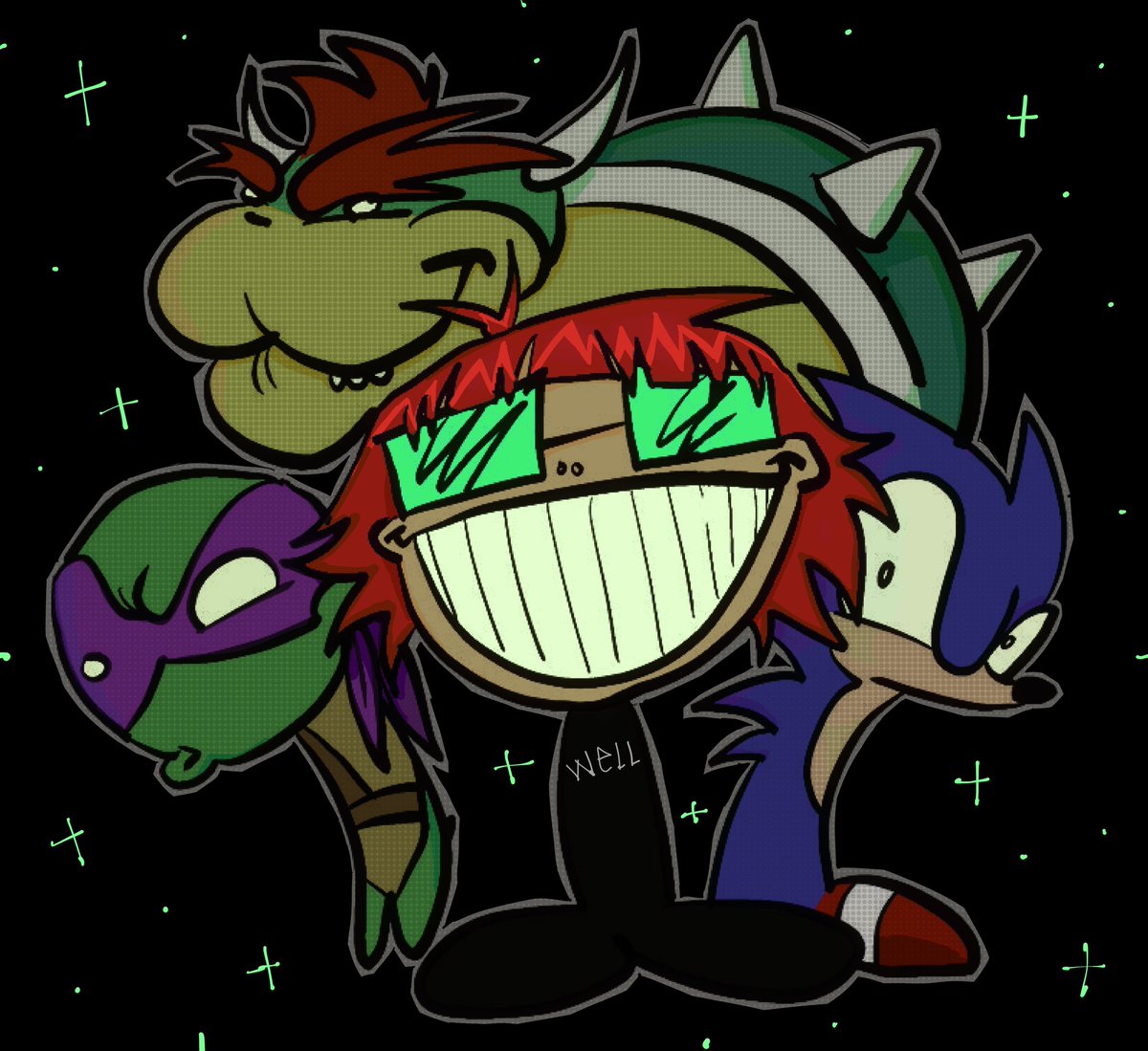 eazybridget's tweet photo. just colored this early bday gift my BIGGEST FAN ( @munkballs ) made for me. so true ilove it https://t.co/8w5yHzJYNy