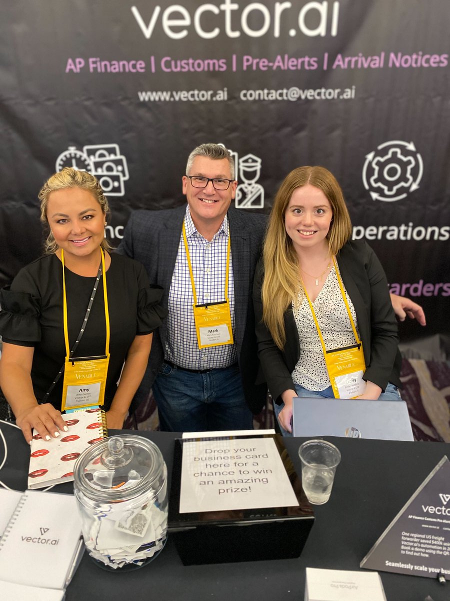 Raft_ai's tweet image. The #NCBFAA Annual Conference has come to an end and we want to extend our gratitude for the incredible welcome we received from colleagues, customers and friends. Sharing #Vectorai&apos;s benefits with Customs users has left us excited about the future!  
#automation