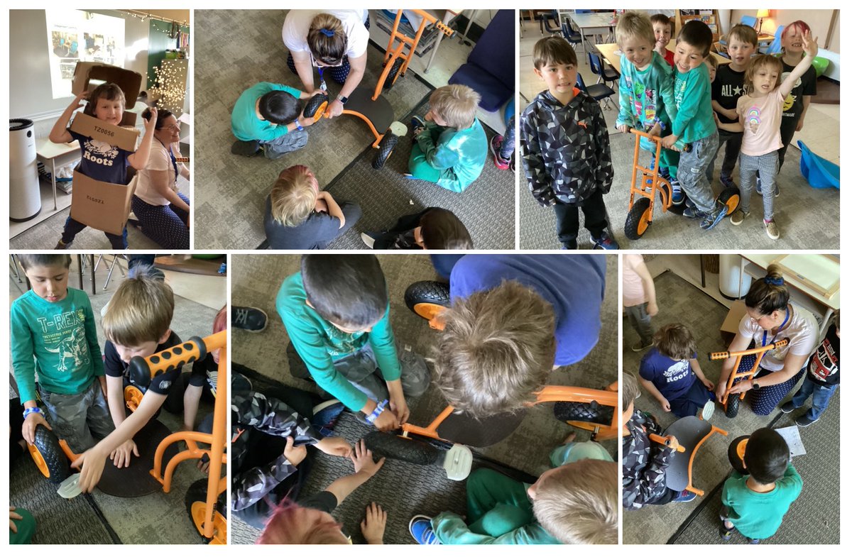 StarsInKinder's tweet photo. The traffic on the yard @JGSimcoe_LDSB just got a little busier thanks to @PlayYGK! We were able to buy scooters and tricycles for our primary students to enjoy 💙⭐️ We  loved  creating  with  the  boxes  as  much  as  the  toys! https://t.co/vVPHkdIvuc