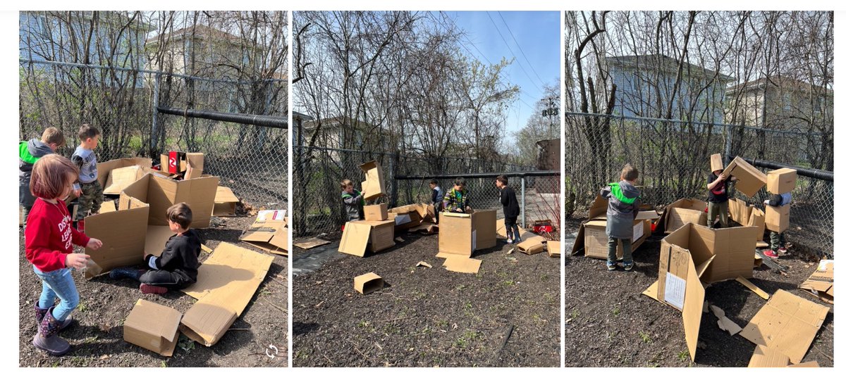 StarsInKinder's tweet photo. The traffic on the yard @JGSimcoe_LDSB just got a little busier thanks to @PlayYGK! We were able to buy scooters and tricycles for our primary students to enjoy 💙⭐️ We  loved  creating  with  the  boxes  as  much  as  the  toys! https://t.co/vVPHkdIvuc