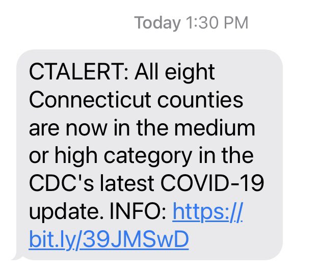 ConnConnection's tweet photo. NOT SURPRISED AT ALL BY THIS! I’m #HighRiskCovid19 #HighRiskCT so if you see me I’ll be wearing my mask. I’m already “living with Covid” since I have #LongCovid. 😷 https://t.co/vJ40F1shB3