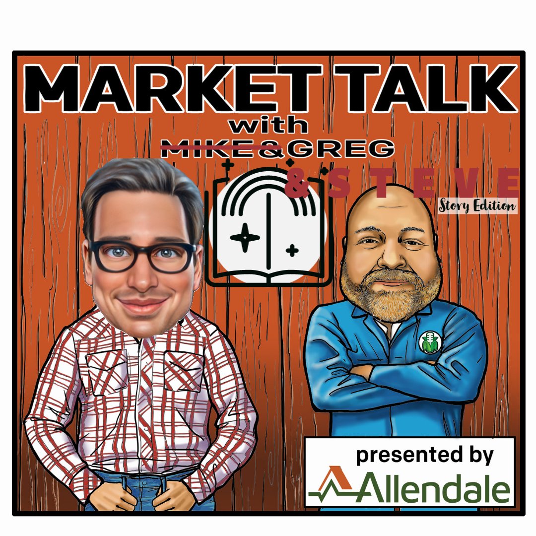 Allendale_inc's tweet photo. Raised By A Farmer? We Want To Hear Your Stories!
Market Talk Host @allendale_greg and President 
@stevegeorgy, will be sharing their stories about being raised by farmers next week. 
Share yours! 👇👇👇👇👇👇
https://t.co/5Y8WGgoCIT

#agtwitter #farmers  #podcast #podcasting https://t.co/QmkOiLRUQE