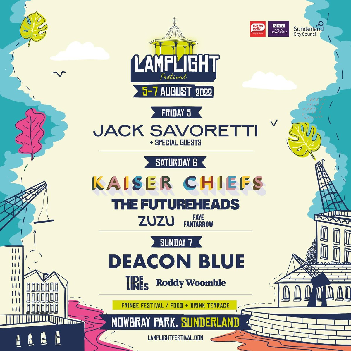 💥 Summer is just around the corner, and we can't wait to see you all at Mowbray Park in August and FINALLY bring you #Lamplight2022. This brand new event has been organised with Sunderland City Council, and you can buy tickets for it riiiiight here: lamplightfestival.com