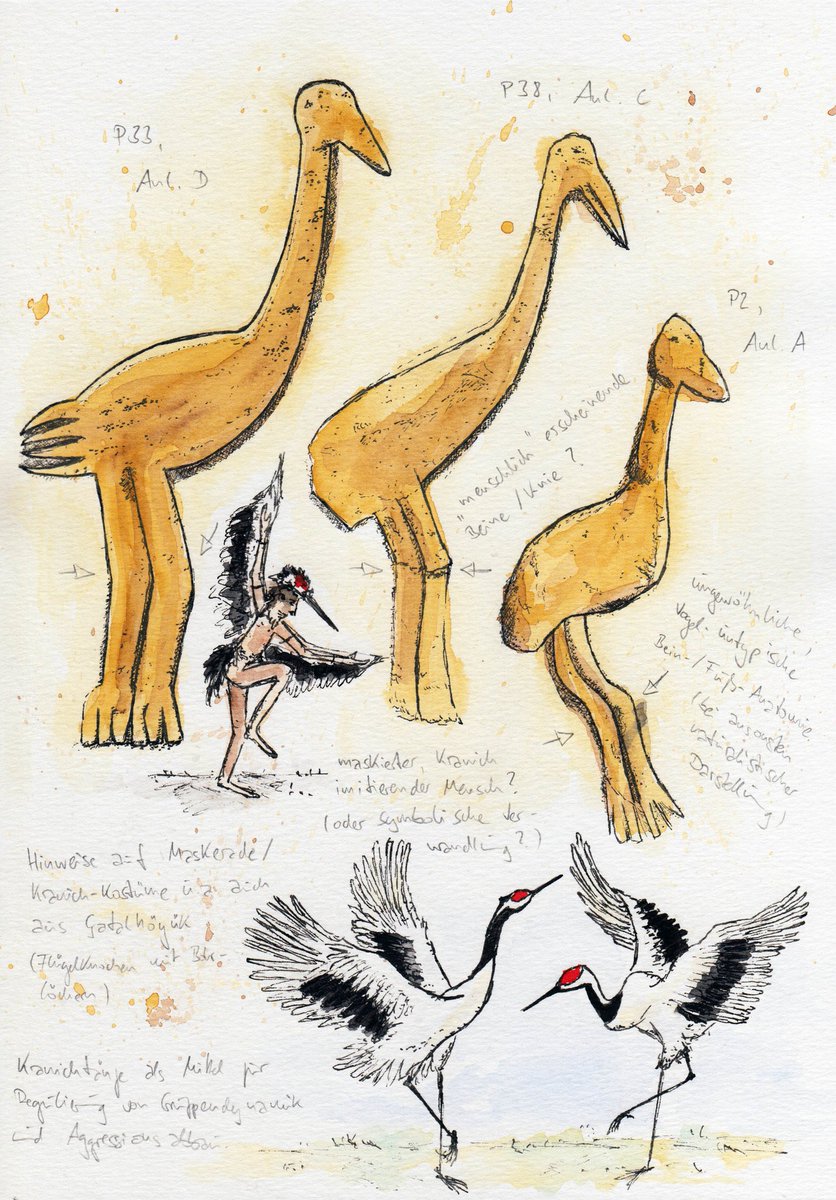 jens2go's tweet photo. #InternationalDanceDay may have been last week already, but it's never too late for some (early Neolithic) #CraneDance, is it? 💃🕺 https://t.co/mZy1Mb9p3A