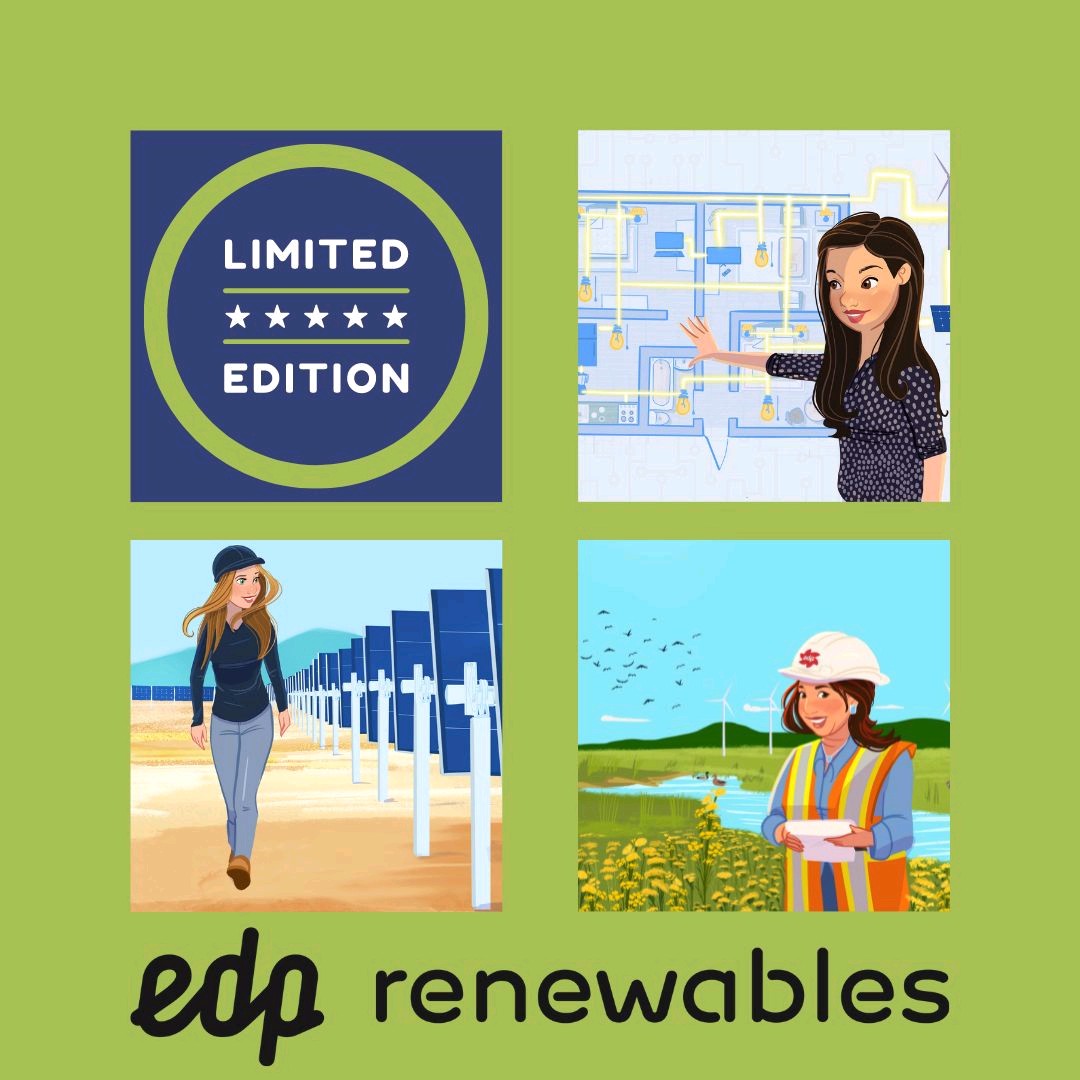 EdpRenewables's tweet photo. 💪We’re proud to have three female colleagues as #energysuperheroes in the @STEMSuperheroes limited edition children’s book.

Learn how they use their superpowers to protect our planet! https://t.co/wIF5HzimJj 

#EDPChangingTomorrowNow #STEMCareers #JobSearch #EngineeringCareers https://t.co/NPMnDLCb2X