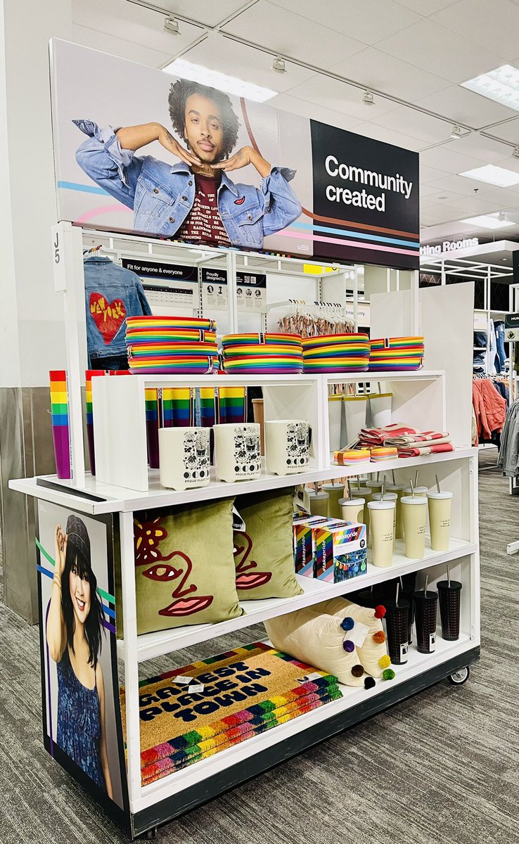 ChadFeltrin's tweet photo. #T2079 swinging into #pride2022 like…#inclusivity #Target Thank you to my wonderful partner DBO Sylvia! @K2Virgilio @nikki_j1981 @tonypena https://t.co/PB3Q6pJKGT