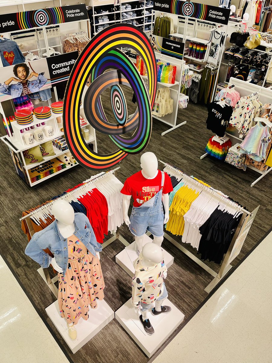 ChadFeltrin's tweet photo. #T2079 swinging into #pride2022 like…#inclusivity #Target Thank you to my wonderful partner DBO Sylvia! @K2Virgilio @nikki_j1981 @tonypena https://t.co/PB3Q6pJKGT
