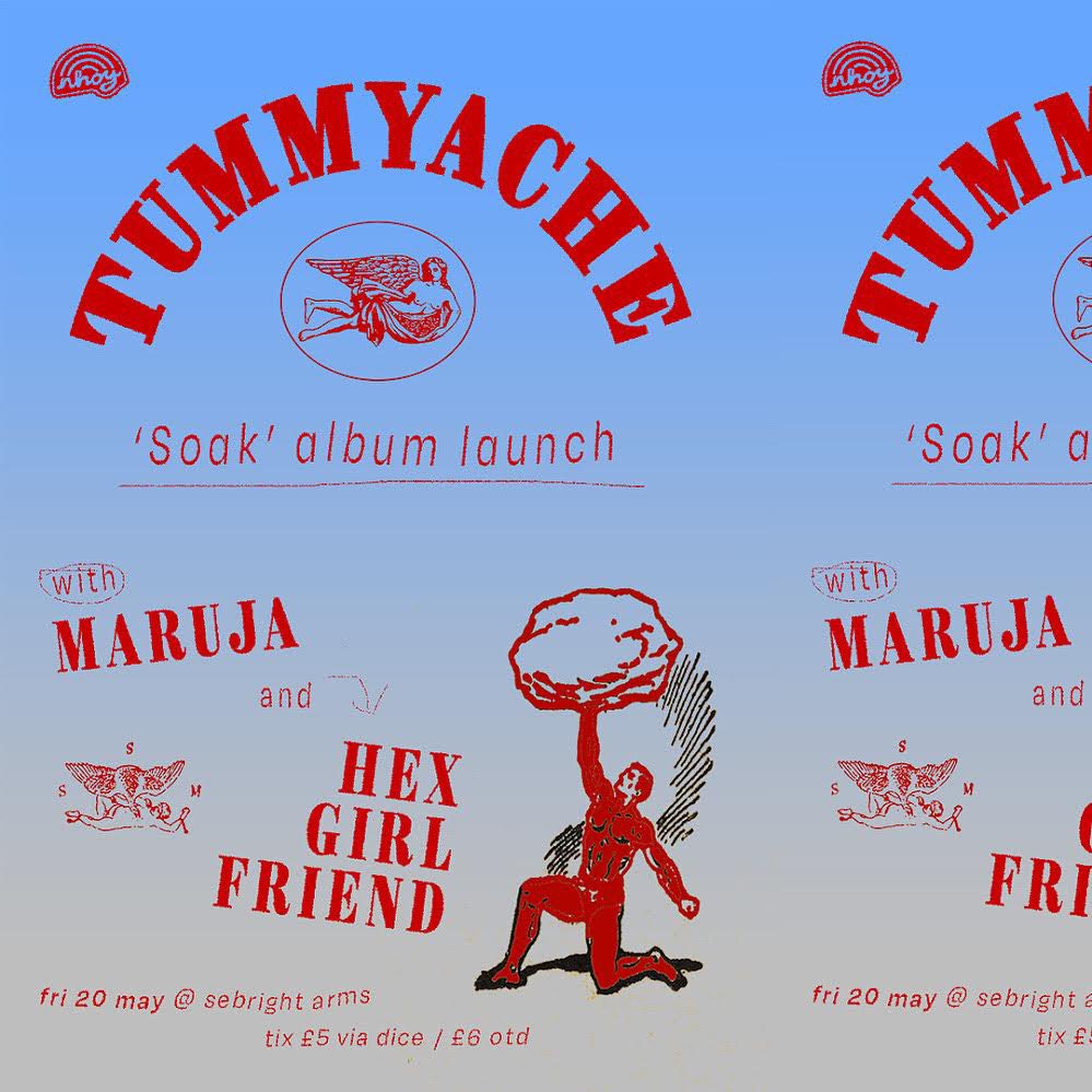LONDON

We’re delighted to announce we will be playing our DEBUT London show on Friday 20th May. We’ll be playing along side <a href="/tummyachemusic/">tummyache</a> and Hex Girlfriend at <a href="/sebrightarms/">Sebright Arms</a> courtesy of <a href="/neverheardofyaa/">Never Heard Of Ya</a> 

Very excited for this one, ticket link in bio