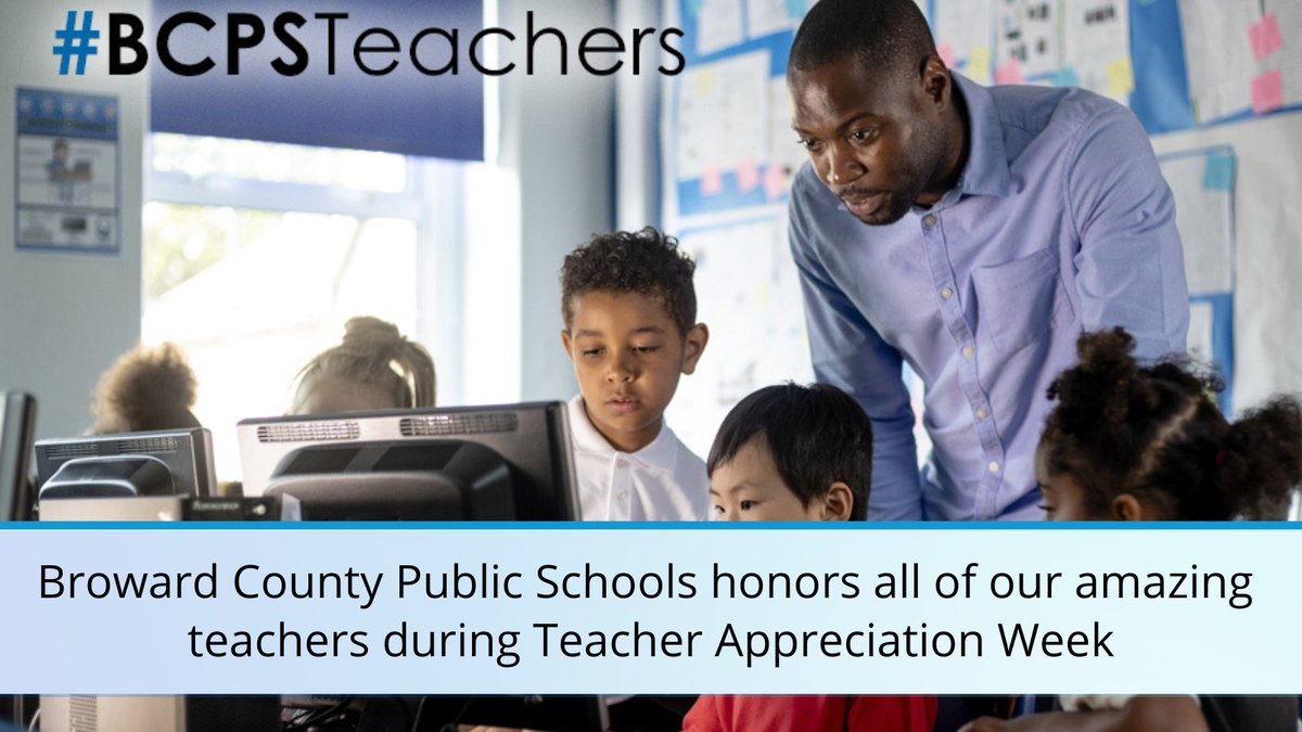Happy #TeacherAppreciationWeek. There isn't enough characters to express how truly grateful we are for all that you do. We thank you! 
#BCPSTeachers #BCPSProud