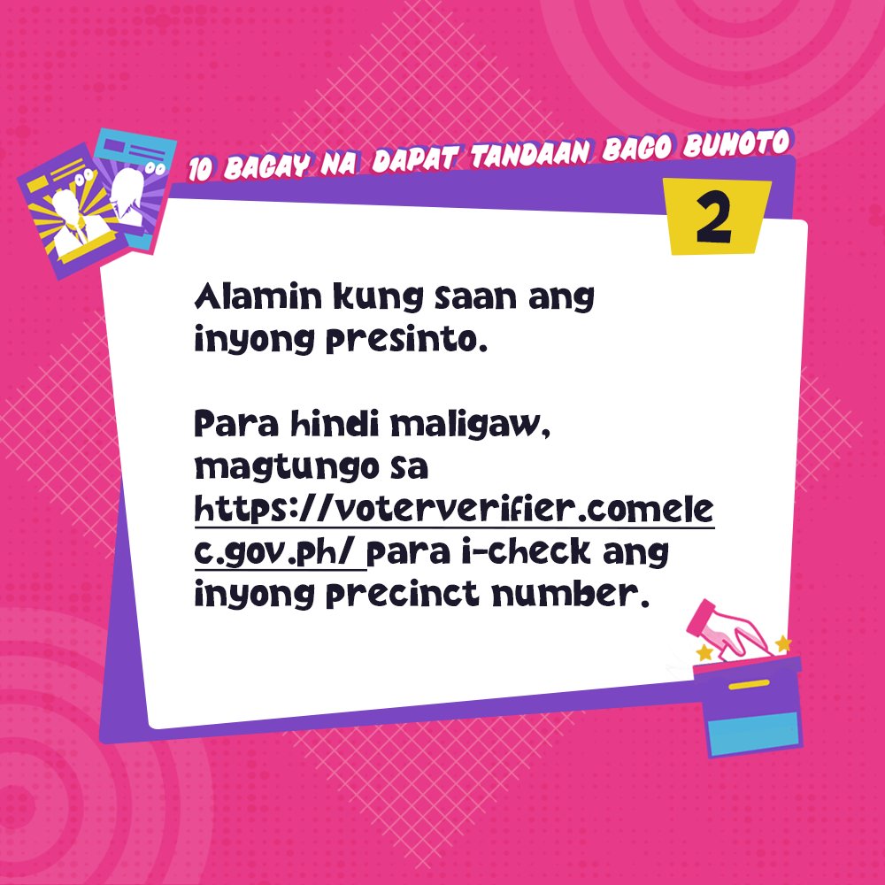 ThePUPOfficial's tweet photo. 1/3: 🇵🇭Ready for May 9? 🇵🇭 Here are some reminders to keep in mind. https://t.co/mZxbOenP9h